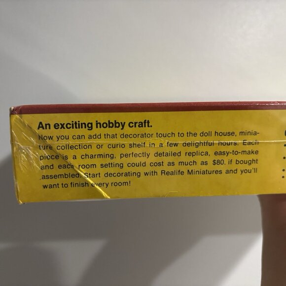 Realife Miniatures Heritage Series Victorian Dining Room Wood Furniture Kit #201 - Picture 7 of 16